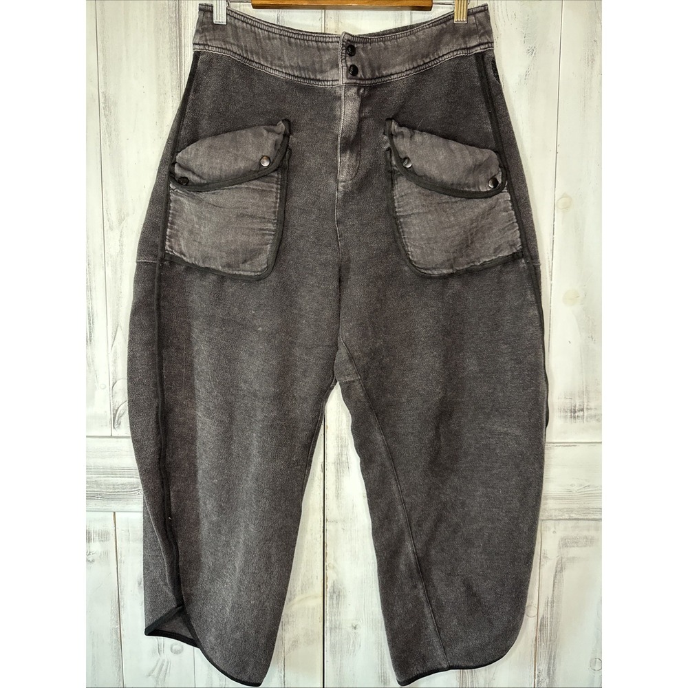 Free People Movement TIMKO Loose Oversized Pants SOLD OUT  Washed Black Small